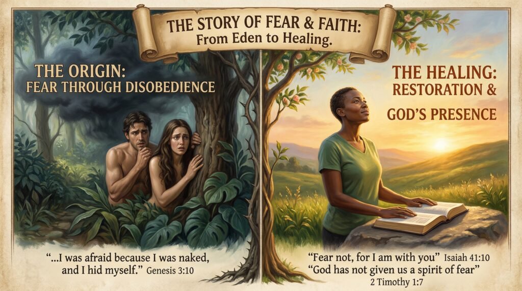 origin of fear in the Bible